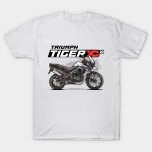 Tiger 800 XCx - White T-Shirt